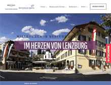 Tablet Screenshot of krone-lenzburg.ch